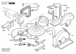 Bosch 0 601 752 965 Gws 20-230 J Angle Grinder 230 V / Eu Spare Parts
